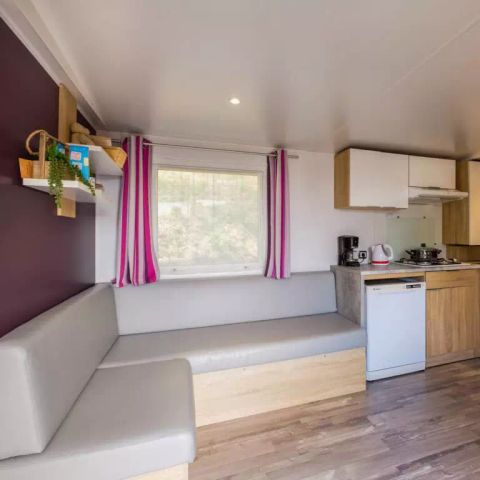 MOBILE HOME 4 people - Mobile home | Comfort | 2 Bedrooms | 4 Pers | Raised terrace | Air conditioning | TV