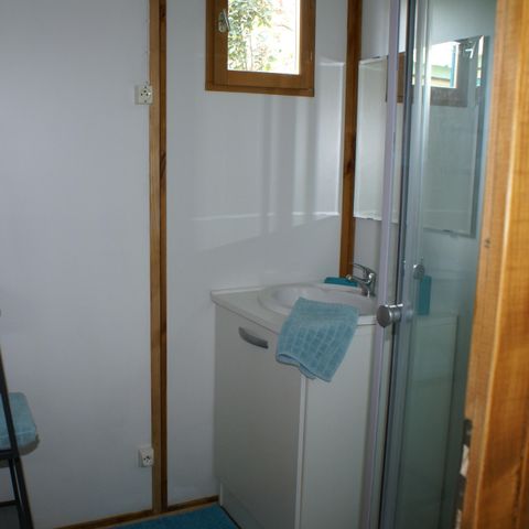 BUNGALOW 4 personas - Bungalow ECO "DOLIUM"-2 habitaciones - 4 personas Max (incluido bebé) 1/4 pers.