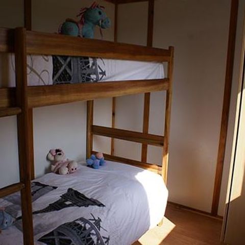 BUNGALOW 4 personas - Bungalow ECO "DOLIUM"-2 habitaciones - 4 personas Max (incluido bebé) 1/4 pers.