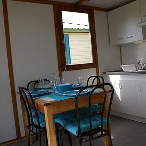 BUNGALOW 4 personas - Bungalow ECO "DOLIUM"-2 habitaciones - 4 personas Max (incluido bebé) 1/4 pers.