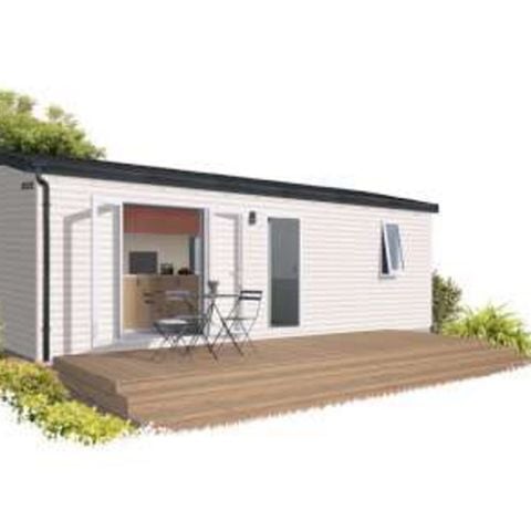 BUNGALOW 4 personnes - Mobil home PREMIUM "ATRIUM" climatisé/TV-2 chambres- 4 personnes Max (bébé compris) 4 pers