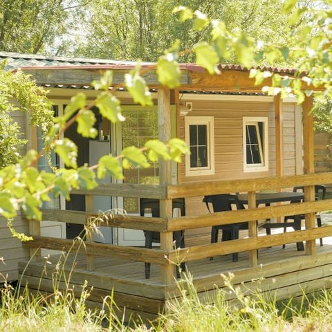 CASA MOBILE 5 persone - Casa mobile "VOLTINIA" -Climatizzata/TV-2 camere da letto- 5 persone max (bambino incluso) 4/5 pers