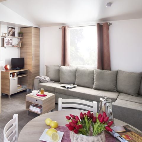 Mobilhome 6 personnes - AGORA 3 chambres climatisé 2 sdb 2 wc