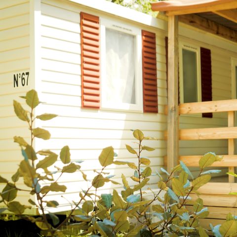 MOBILE HOME 6 people - Mobile-home PREMIUM "OPPIDUM" Air-conditioning/TV- 3 Bedrooms- Sleeps 6 Max (including baby)