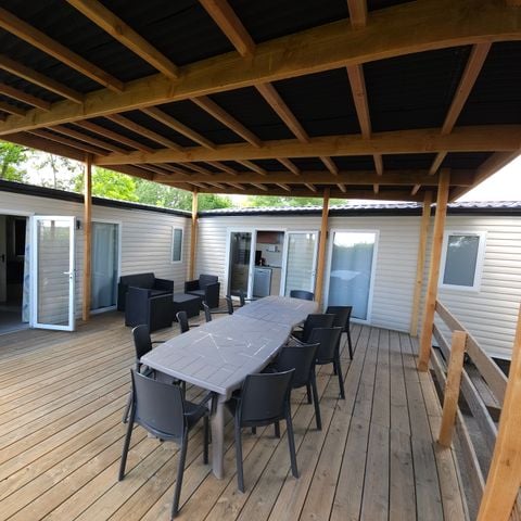 MOBILE HOME 11 people - Mobile home PREMIUM "TRIBU" -Climatised/TV -5 Bedrooms max 11 persons (baby included) 1/11 pers