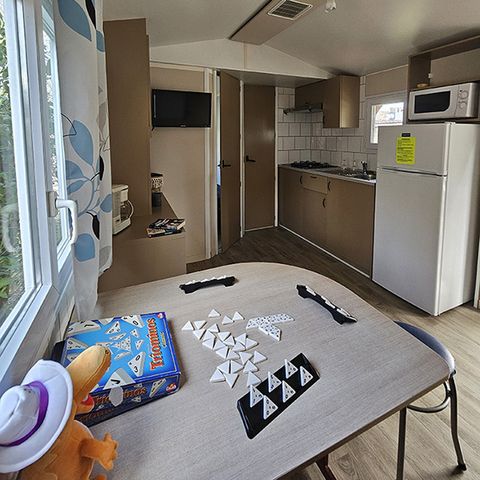 Mobilheim 4 Personen - Mobilheim "ALESIA" Klimatisiert +TV 2 Zimmer- max 4 Personen 4 Pers.