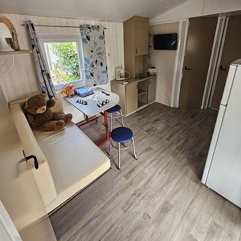 MOBILHOME 4 personnes - Mobil home "ALESIA" Climatisé +TV 2 chambres- max 4 personnes 4 pers