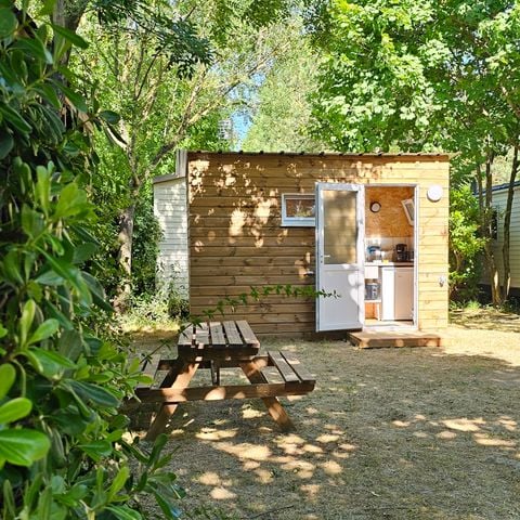 Parcela - Parcela Premium con aseo privado/cocina para 1/6 personas