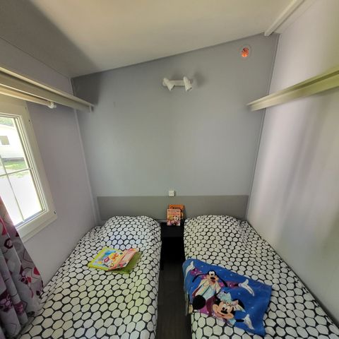 Mobilheim 4 Personen - Mobilheim GALLICIA + CLIM (Max. 4 Pers. + Baby inbegriffen) 4 Pers.