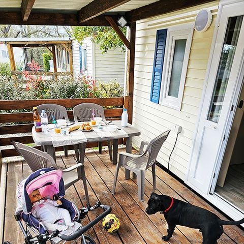 MOBILE HOME 5 people - Mobile home ALESIA 5 with air conditioning (1/5 pers max - including baby) 1/5 pers