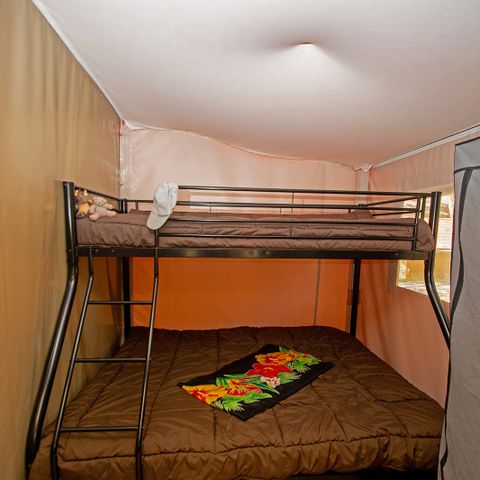 Safarizelt 5 Personen - Lodge ohne Sanitäranlagen