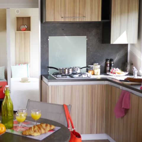 Mobile home 4 persons - Grand Confort mobile home - 27 m² - 2 bedrooms
