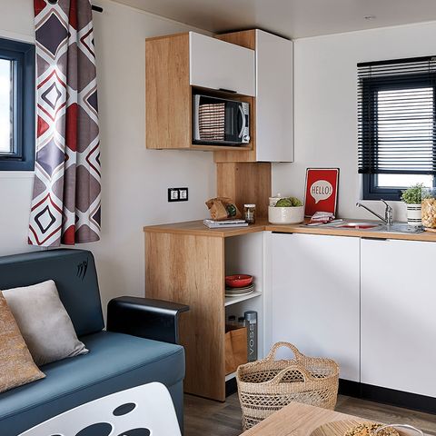 Mobile home 2 persons - Grand Confort - 22 m² - 1 bedroom