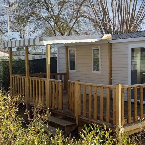 Mobilheim 4 Personen - MARQUISE DUO - Strandseite