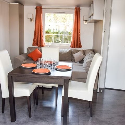 Mobilhome 5 personnes - Le bleu lagon duo Contemporain