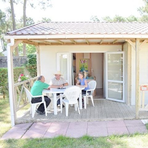 Chalet 4 personen - Het Authentieke Duo Huisje