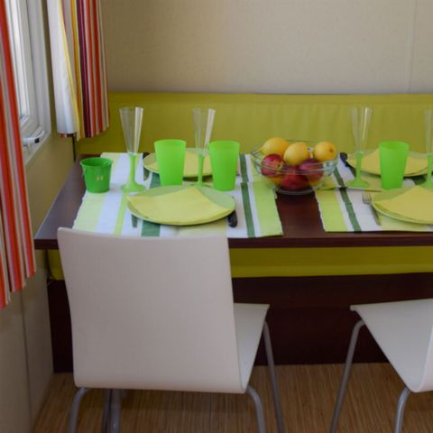 Mobilheim 4 personen - Das authentische Lagunenblau