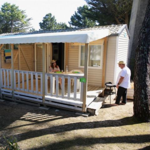 Mobilhome 4 personas - Auténtico azul laguna