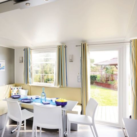 Mobilhome 6 personnes - Le bleu lagon trio Authentique