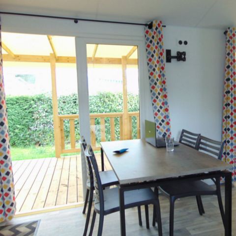 Mobilhome 5 personnes - Le bleu lagon duo Confort