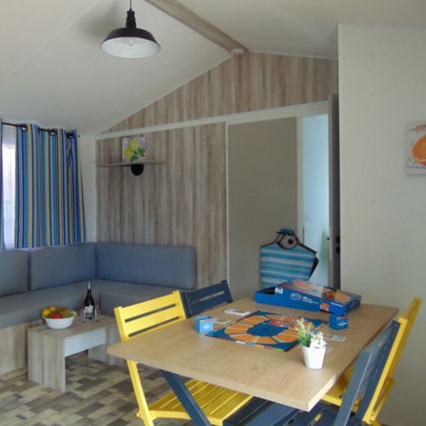 Casa mobile 5 persone - Duo laguna blu Contemporaneo