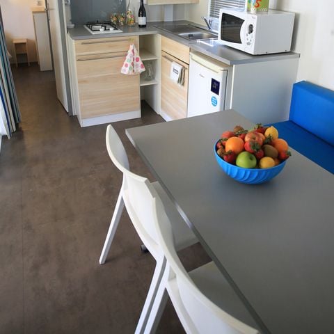 Casa mobile 5 persone - Duo laguna blu Contemporaneo