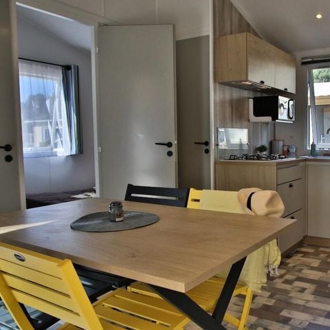 Mobilheim 5 personen - Bleu Lagon Duo Contemporain 3 Pièces 5 Personnes