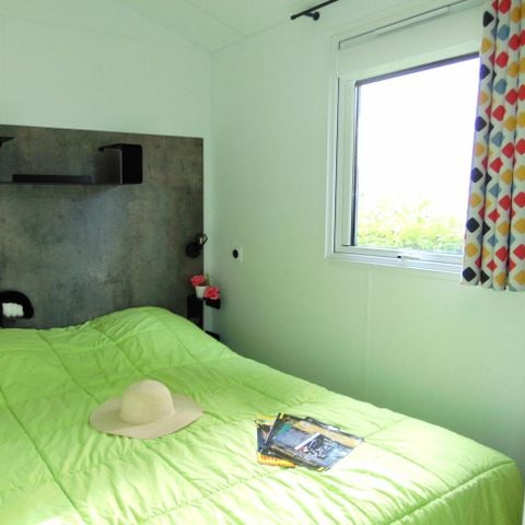 Stacaravan 5 personen - Bleu Lagon Duo Confort 3 kamers 5 personen Airconditioning + TV