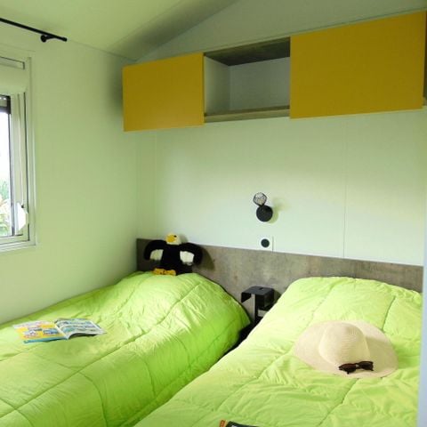 Casa mobile 5 persone - Bleu Lagon Duo Confort 3 Camere 5 Persone Aria condizionata + TV