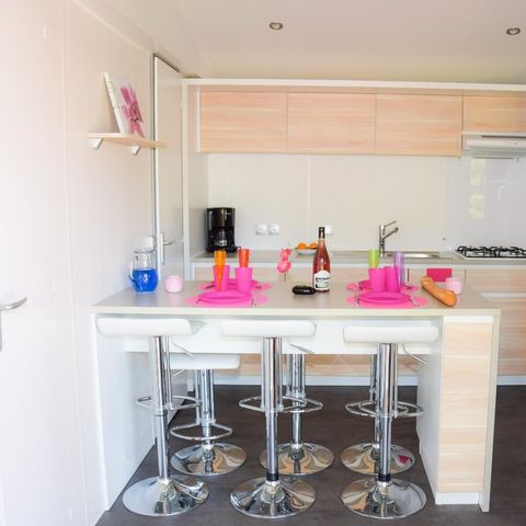Mobilhome 6 personas - Bleu Lagon Trio Contemporáneo 4 Habitaciones 6 Personas