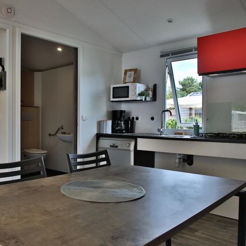 Mobilheim 4 Personen - Mobil Home Eco PMR 3 Zimmer 4 Personen + TV