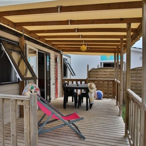 BUNGALOW 4 personnes - Mobil Home Eco PMR 3 Pièces 4 Personnes + TV