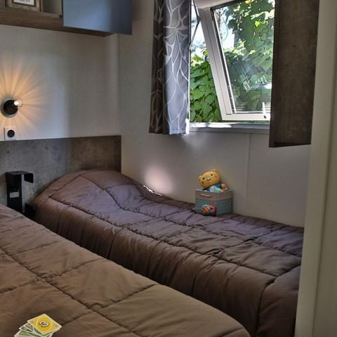 Mobilhome 6 personnes - Le Cap Océan Trio Confort 4 Pièces 6 Personnes Climatisé + TV