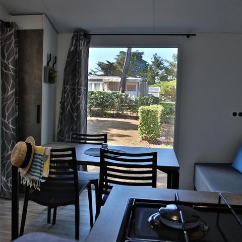 Mobilhome 6 personas - Le Cap Océan Trio Confort 4 Habitaciones 6 Personas Aire Acondicionado + TV