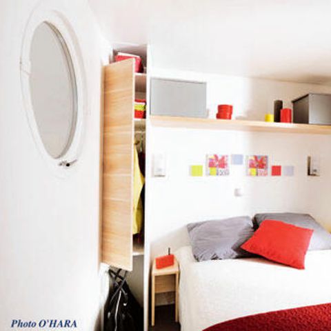 Mobilhome 5 personnes - Bleu Lagon Duo Authentique 3 Pièces 5 Personnes