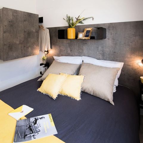 Mobilheim 4 personen - Bleu Lagon Confort 2 Zimmer 2/4 Personen Klimatisiert + TV