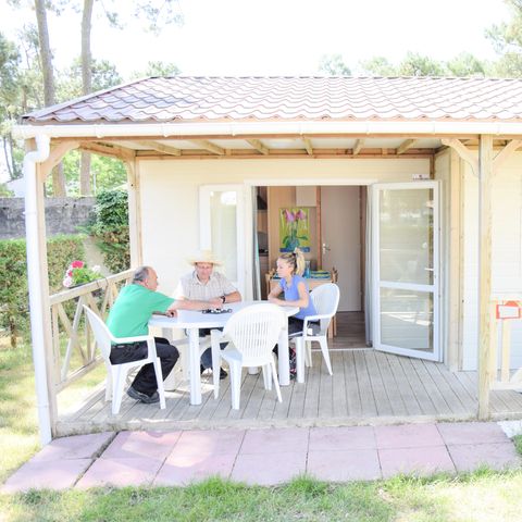 Mobilhome 4 personas - Authentic Duo Cottage 3 Habitaciones 4 Personas
