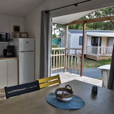 Mobilheim 5 Personen - Mobil Home Le Cap Océan Duo Zeitgenössisch 3 Zimmer 5 Personen
