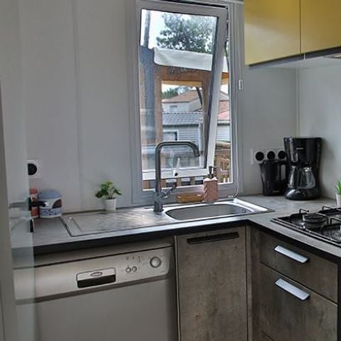 Stacaravan 4 personen - Moderne sabel