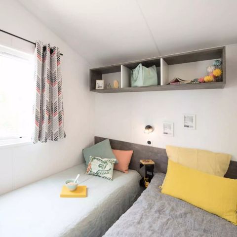 Stacaravan 5 personen - Stacaravan PMR Premium 3 Kamers 5 Personen Airconditioning + TV