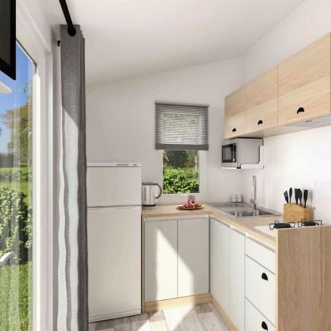 Stacaravan 6 personen - Stacaravan Premium 4 kamers 6 personen Airconditioning