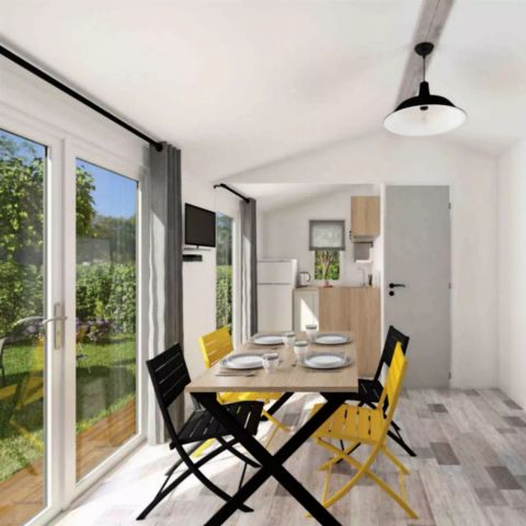 Mobilheim 4 Personen - Mobil Home Premium 2 Zimmer 2/4 Personen Klimatisiert