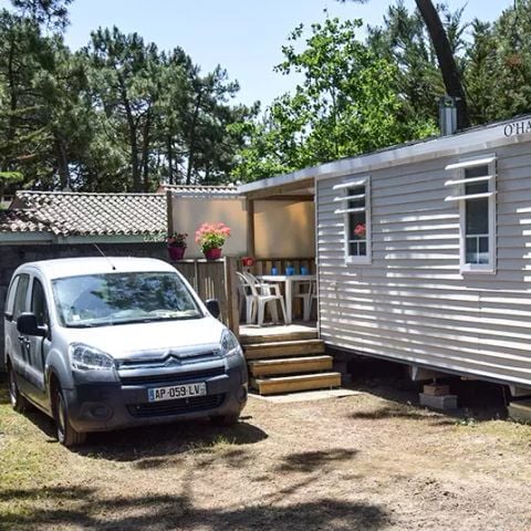 Mobilhome 5 personas - Le Cap Océan Duo Authentique 3 Habitaciones