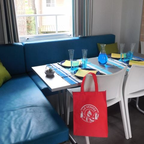 Stacaravan 5 personen - Le Cap Océan Duo Authentique 3 Kamers