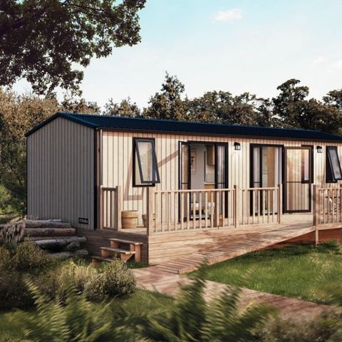 Mobilhome 6 personas - Premium de 3 habitaciones, adaptada para personas con movilidad reducida