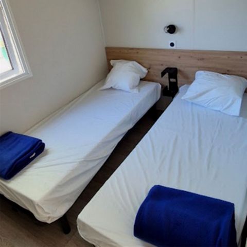 Mobilheim 4 Personen - Komfort + 2 Zimmer 4 Personen Samstag