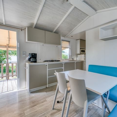 Stacaravan 4 personen - Klassiek 2 slaapkamers 4 personen