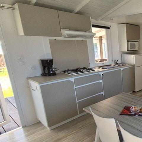 Stacaravan 4 personen - Comfort 2 slaapkamers 4 personen