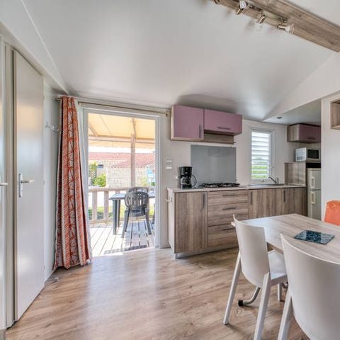 Stacaravan 4 personen - Comfort 2 slaapkamers 4 personen