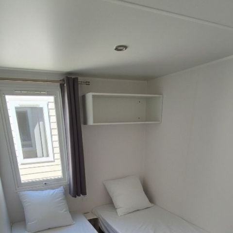 MOBILHOME 6 personas - Mobil Home Aqua 3 hab 6 pers Terraza Semicubierta TV